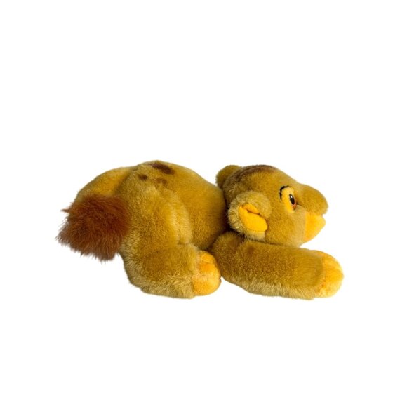 Vintage 90s Disney Simba Lion Cub Plush Soft Toy Disneyland Walt Disney World 10 - Picture 2 of 7